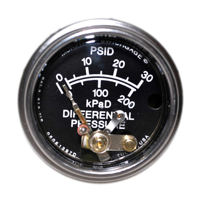 Murphy Differential Pressure Gauge